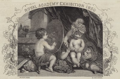 Royal Academy Exhibition 1850 by Joshua Reynolds